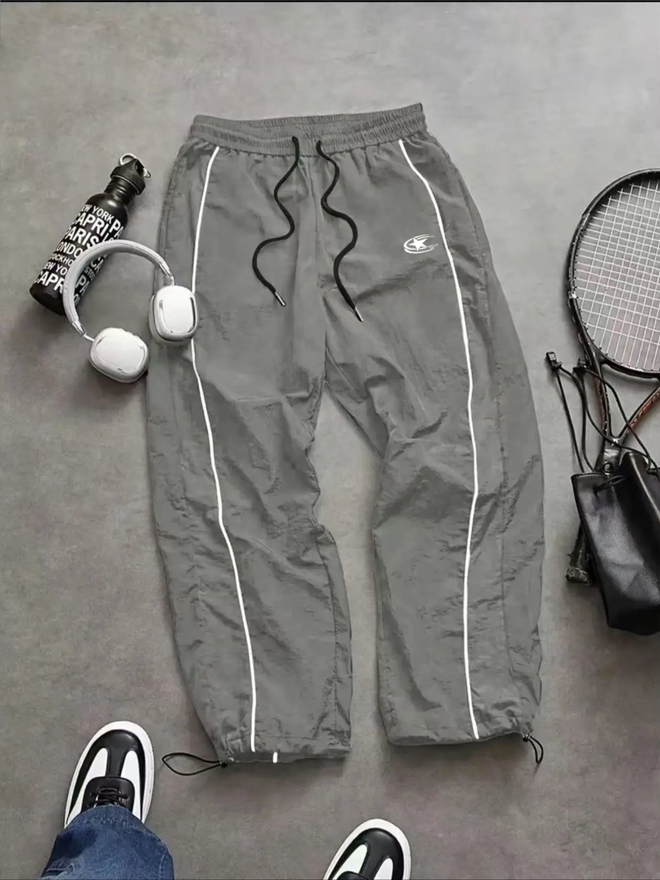 Men's Printed Athleisure Jogger Pants