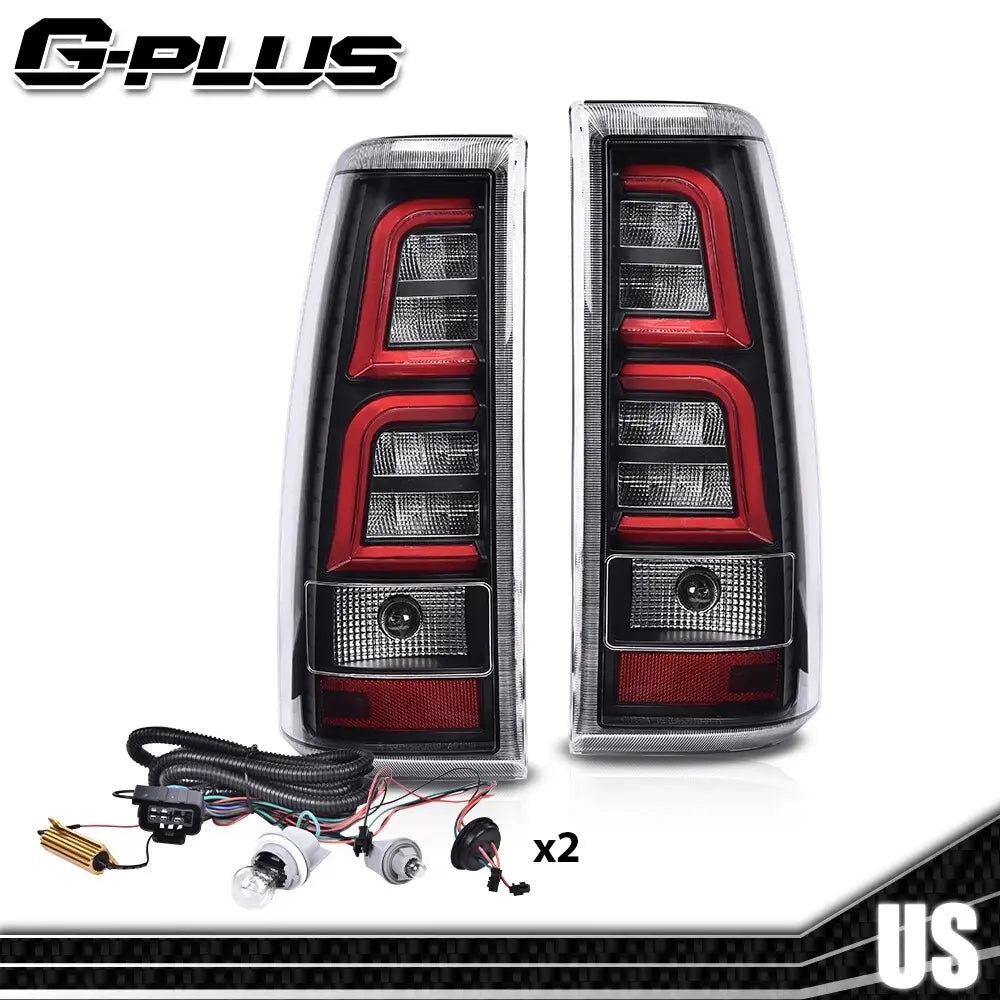LED Tail Lights for 1999–2006 Chevy Silverado & GMC Sierra – Pair