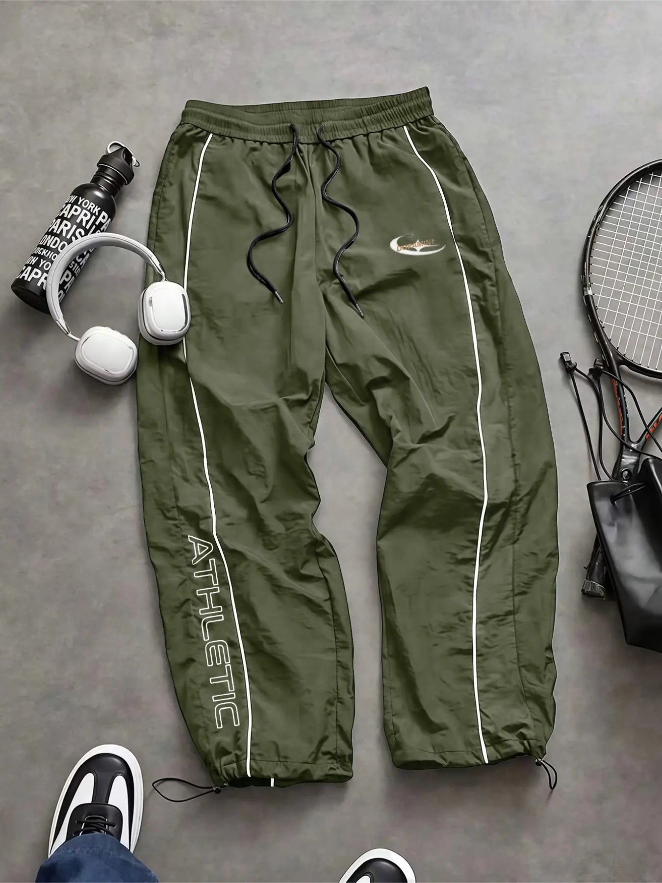 Men's Printed Athleisure Jogger Pants