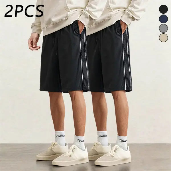 Men's Striped Casual Shorts 3-Pack