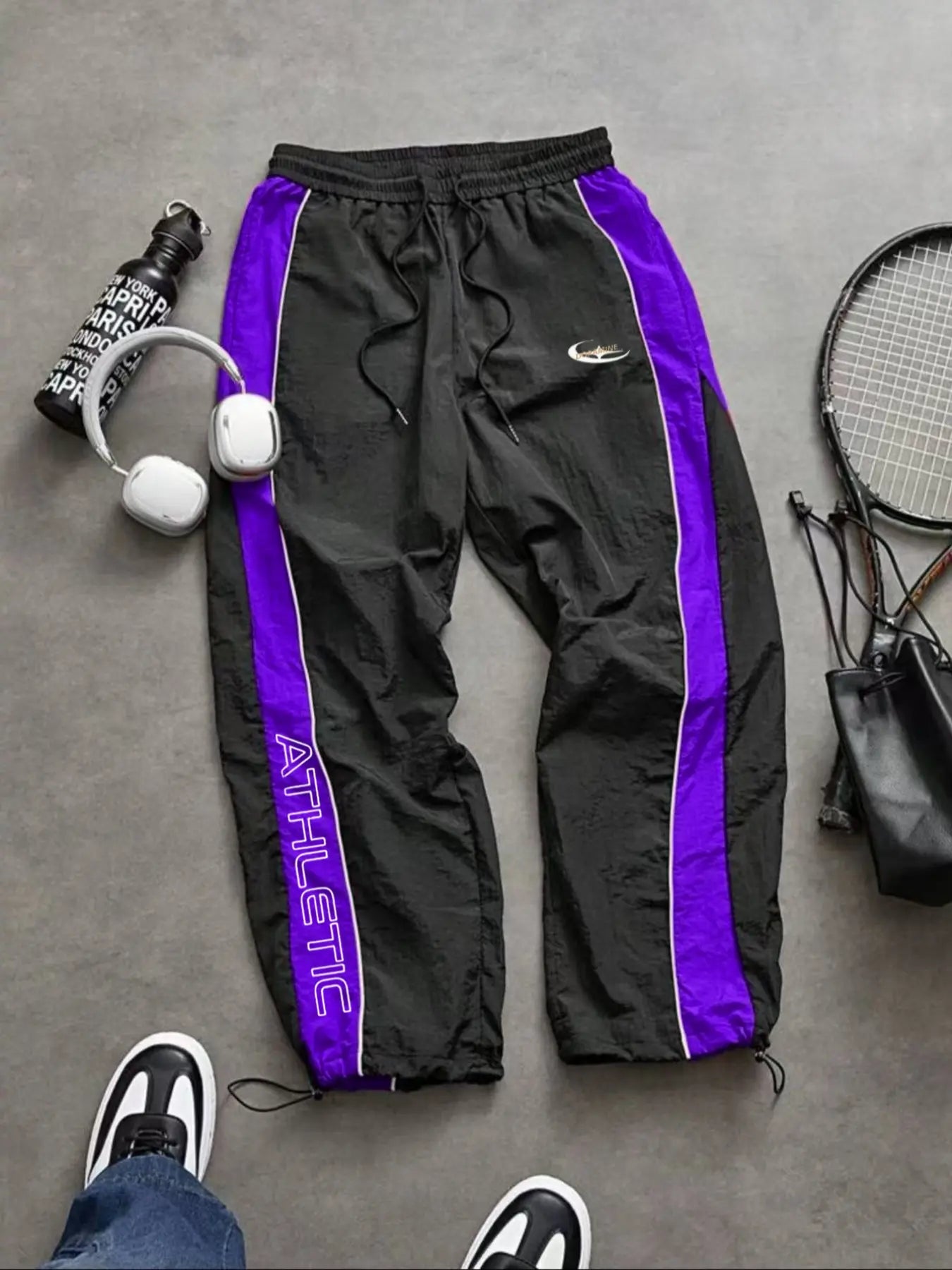 Men's Printed Athleisure Jogger Pants