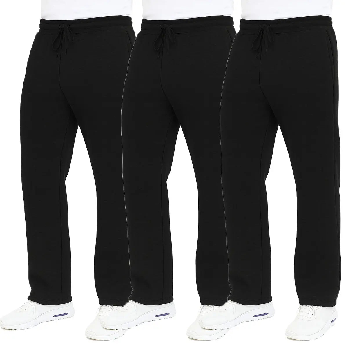 Men's Heavyweight Fleece Sweatpants 3-Pack