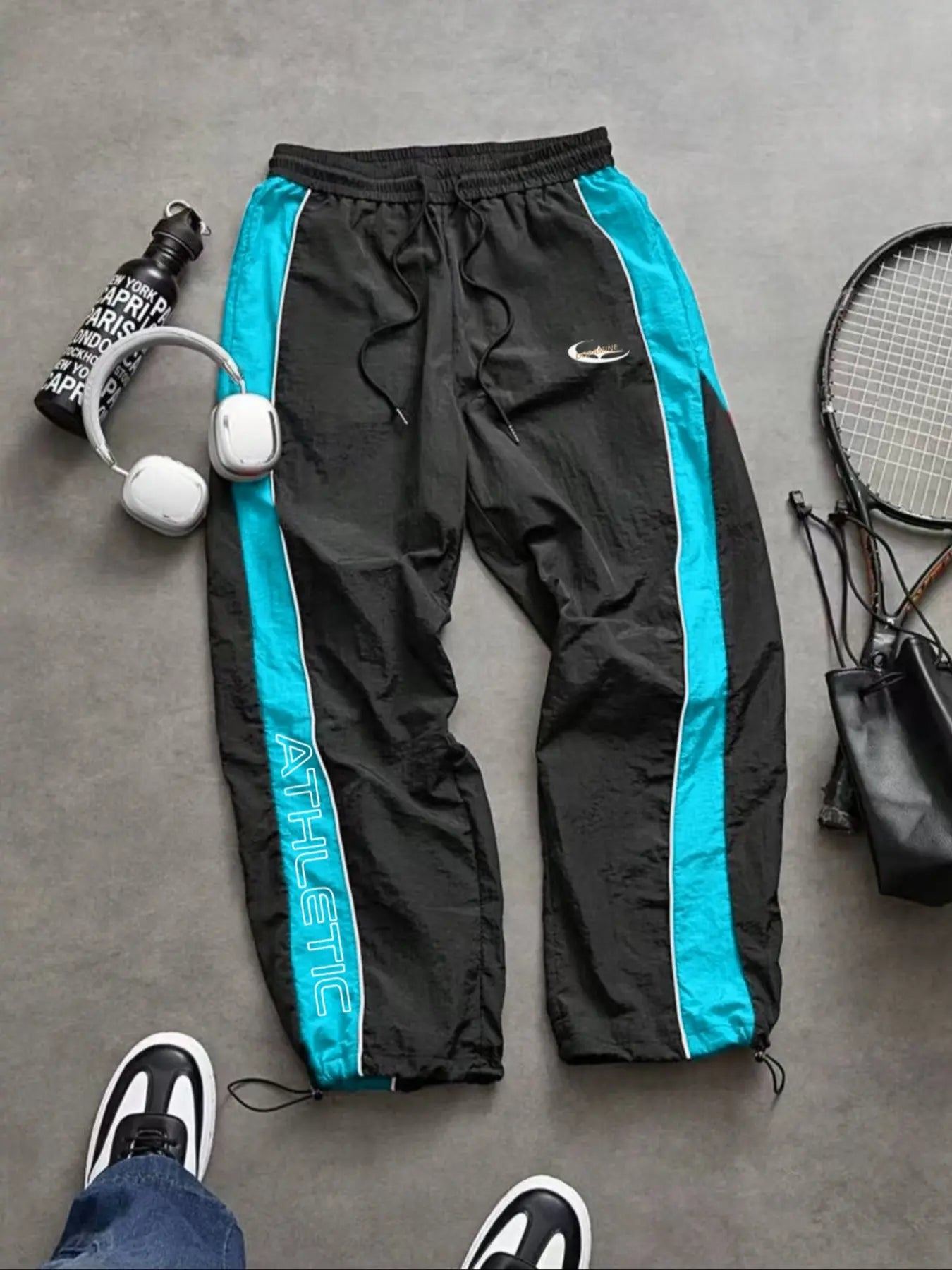 Men's Printed Athleisure Jogger Pants