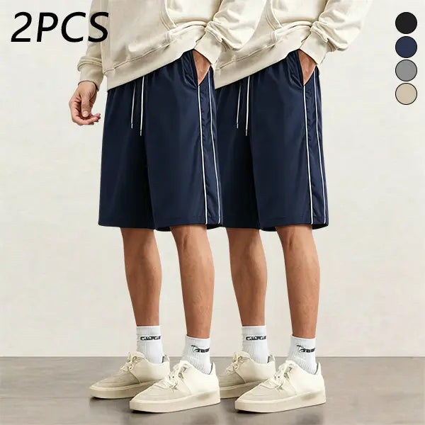 Men's Striped Casual Shorts 3-Pack