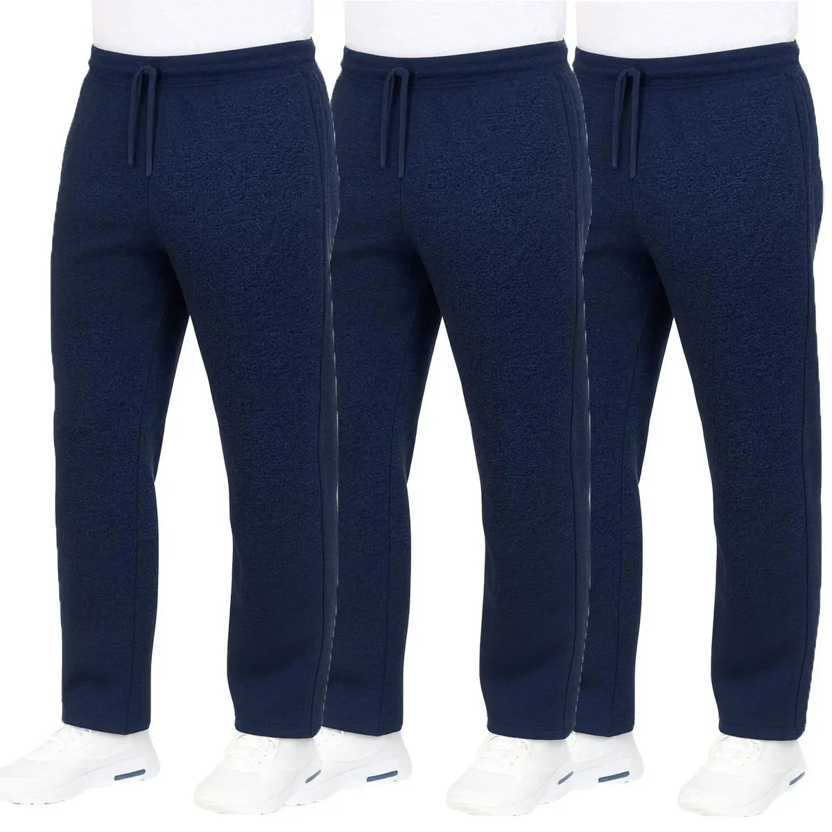 Men's Heavyweight Fleece Sweatpants 3-Pack