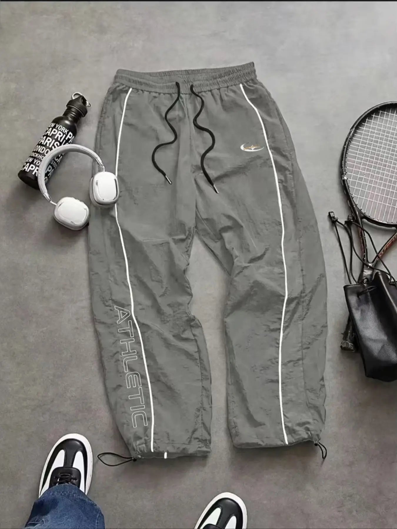 Men's Printed Athleisure Jogger Pants