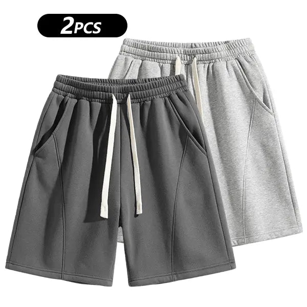 Retro Washed Casual Shorts
