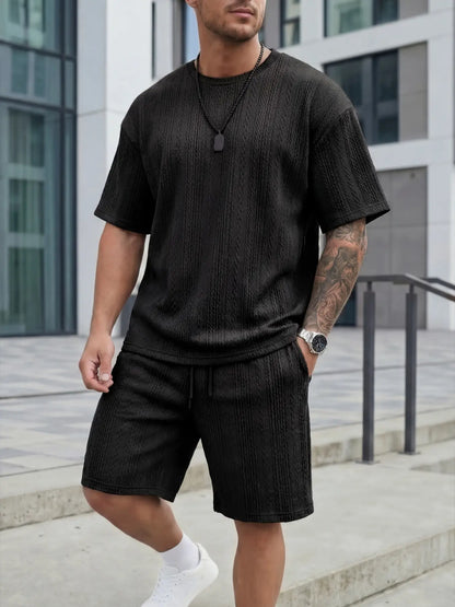 Men's Oversized 2-Piece Summer Set