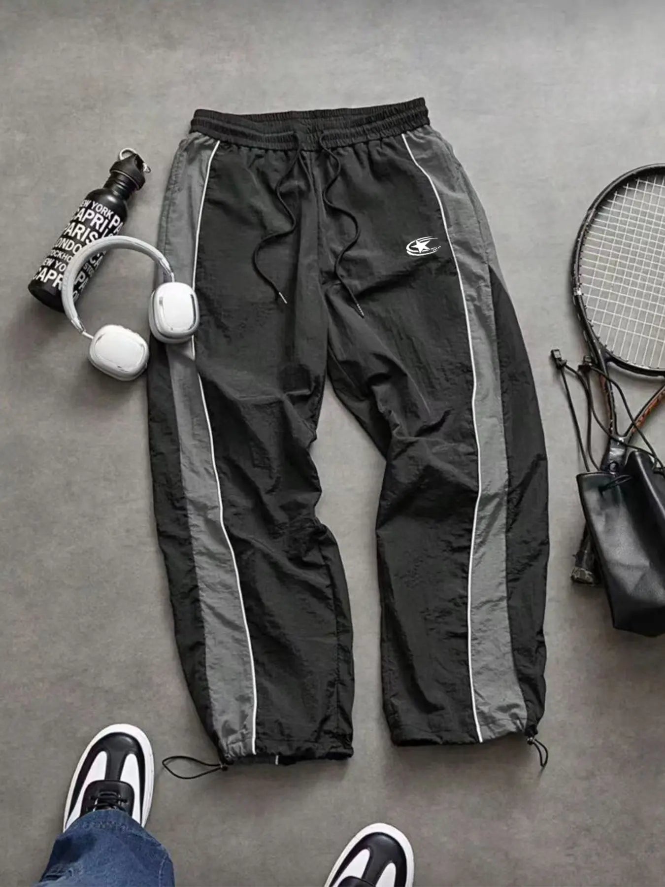 Men's Printed Athleisure Jogger Pants