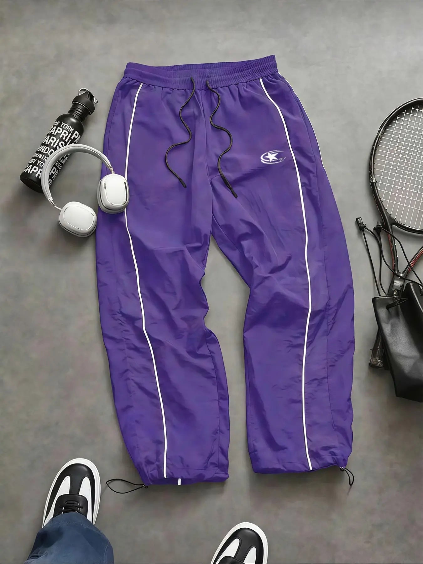 Men's Printed Athleisure Jogger Pants