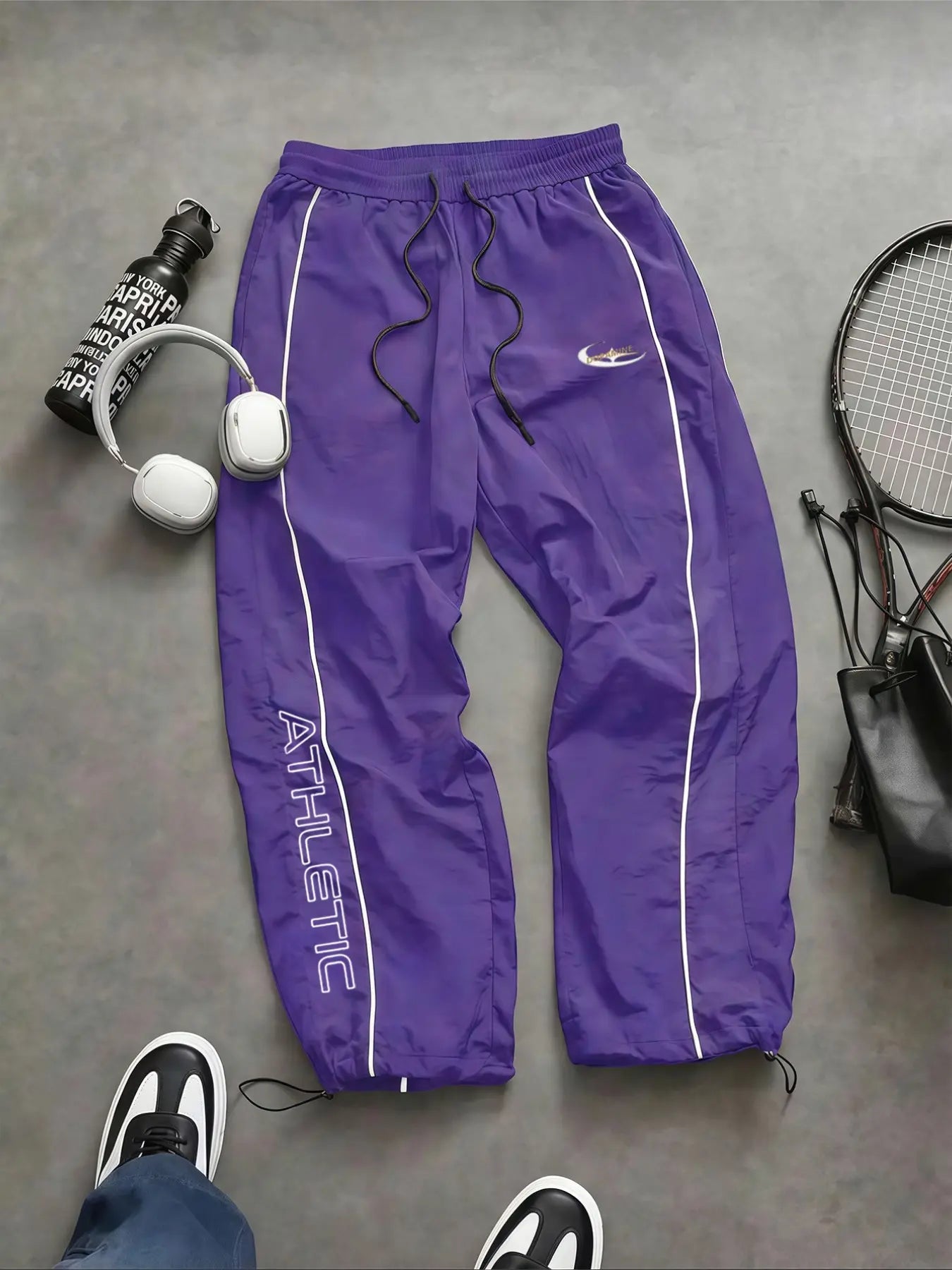 Men's Printed Athleisure Jogger Pants