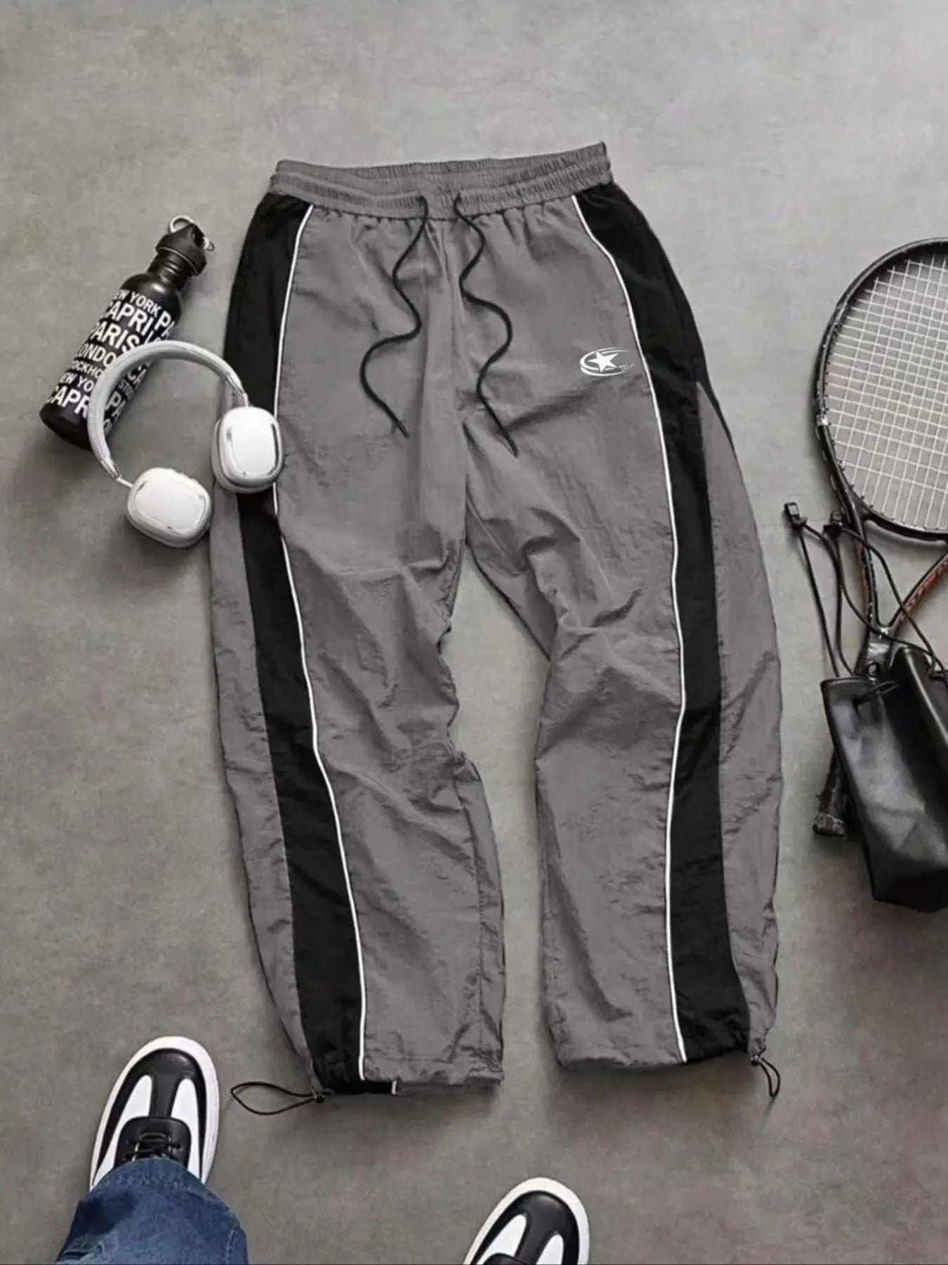 Men's Printed Athleisure Jogger Pants