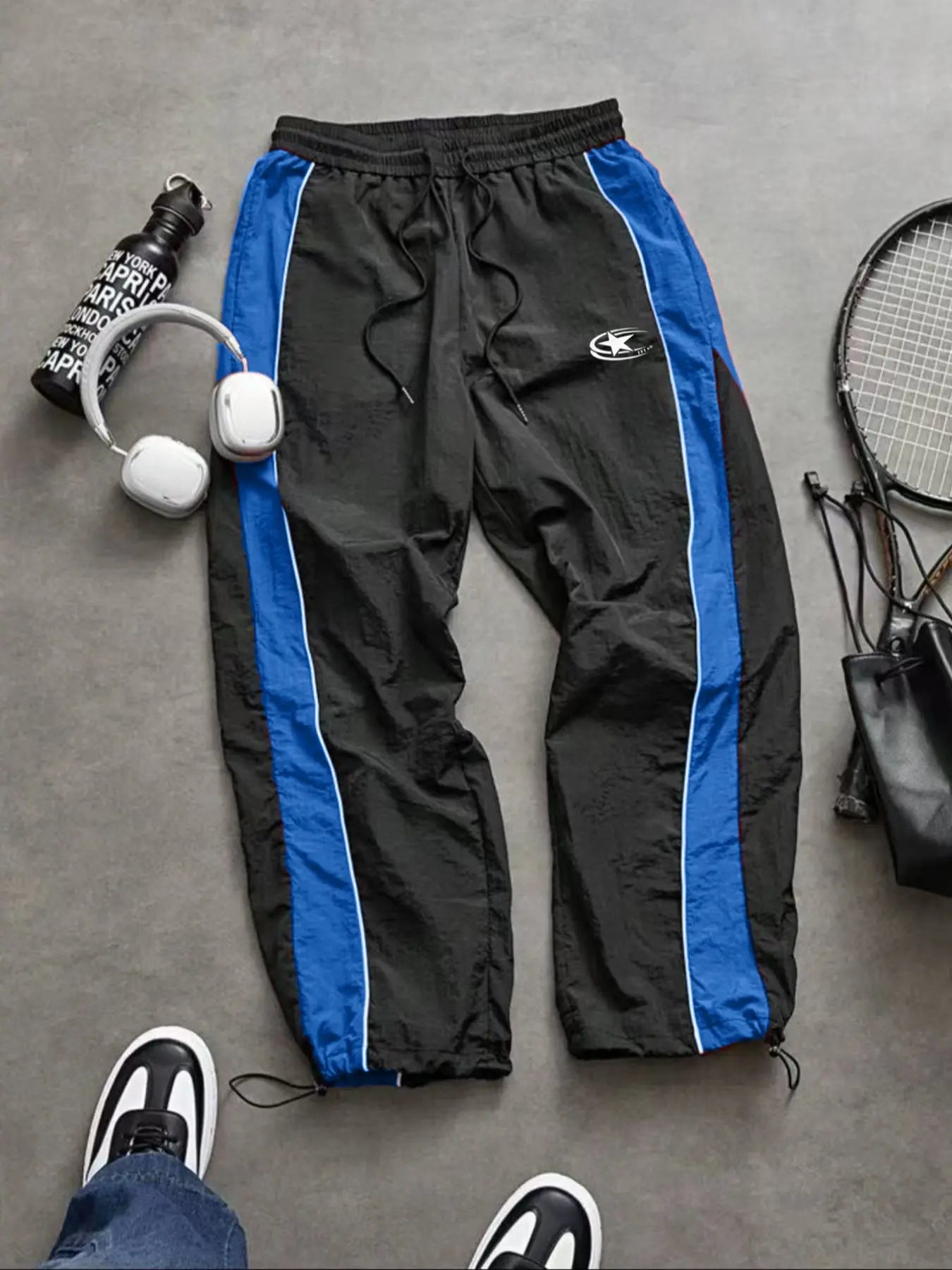 Men's Printed Athleisure Jogger Pants