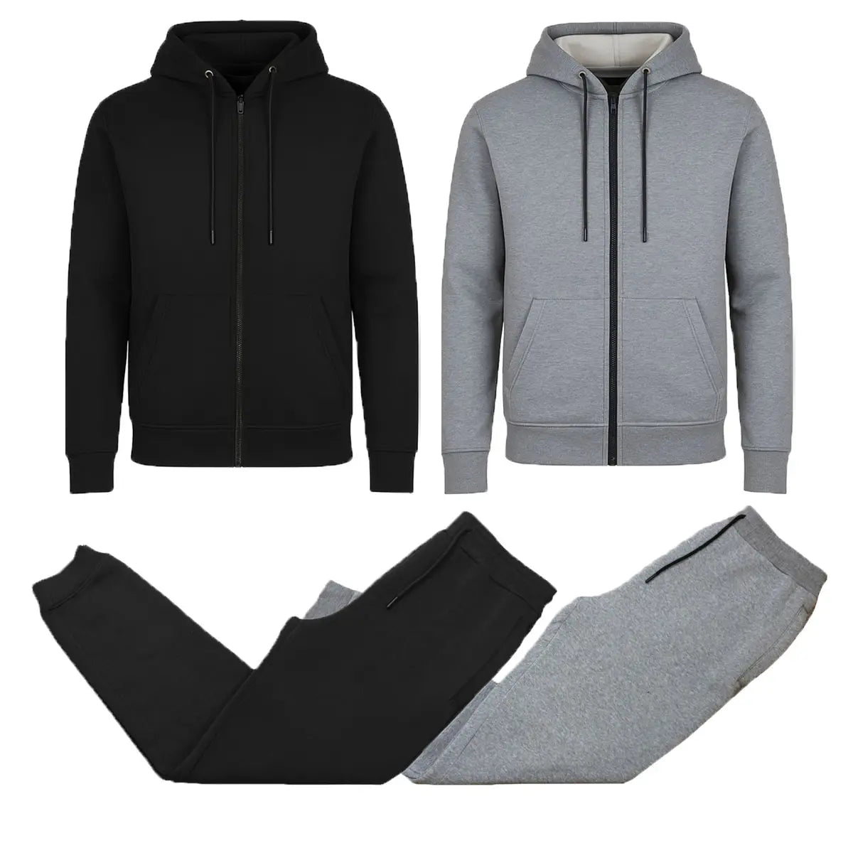 Fleece Zip Hoodie & Jogger Set