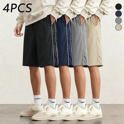 Men's Striped Casual Shorts 3-Pack