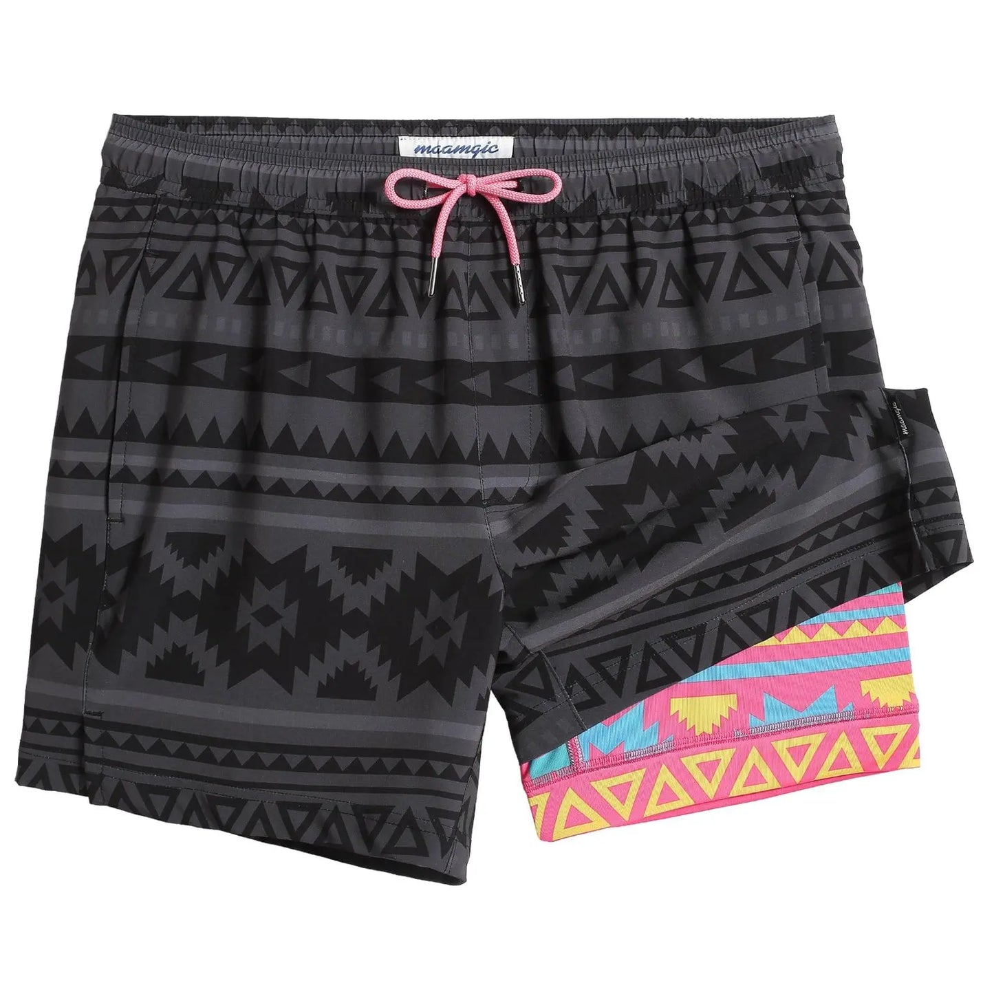 2-in-1 Lined Swim Shorts
