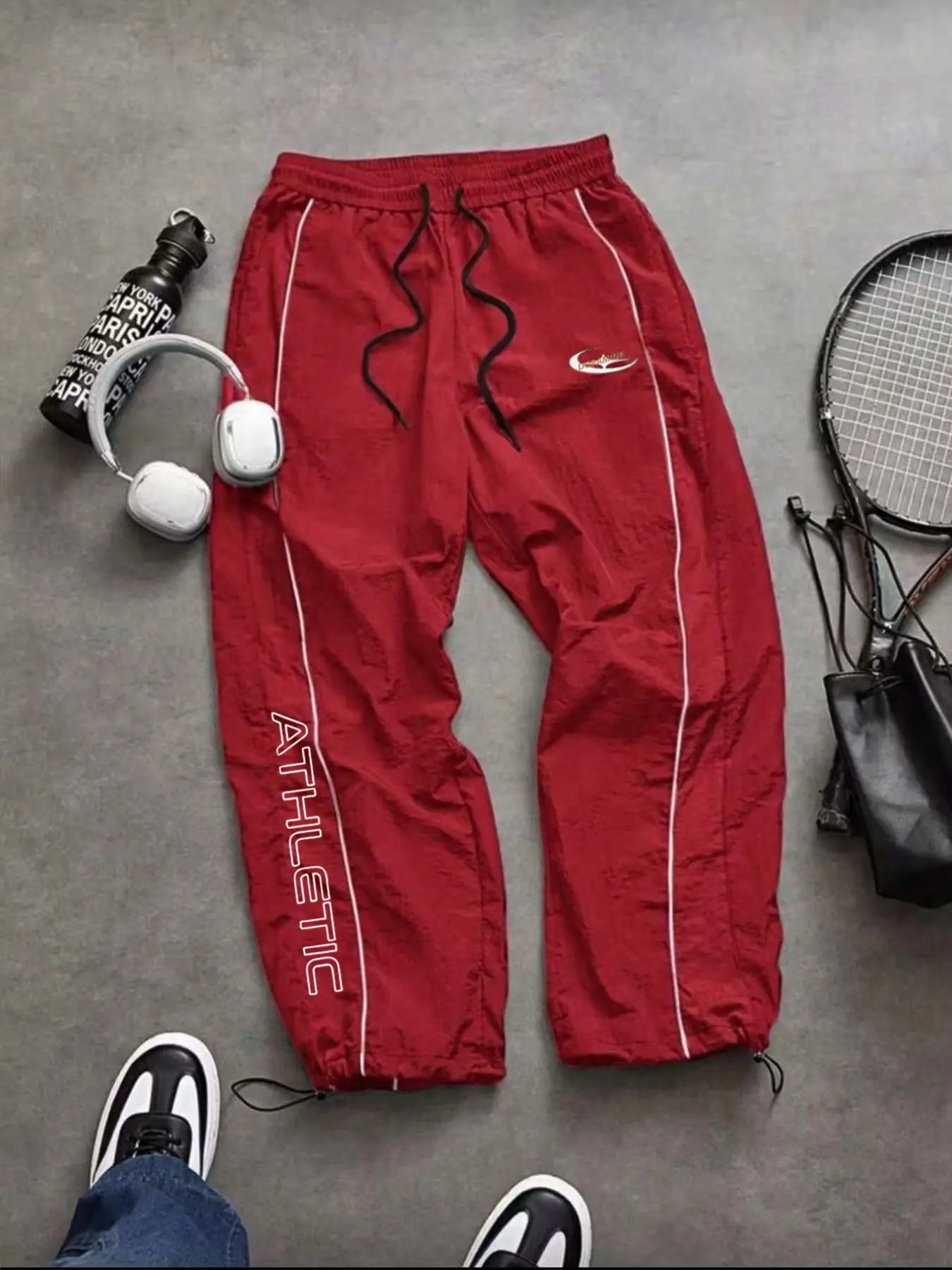 Men's Printed Athleisure Jogger Pants