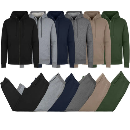 Fleece Zip Hoodie & Jogger Set