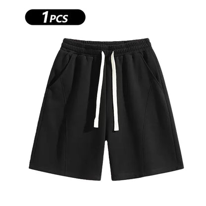 Retro Washed Casual Shorts