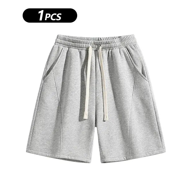 Retro Washed Casual Shorts