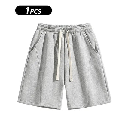 Retro Washed Casual Shorts