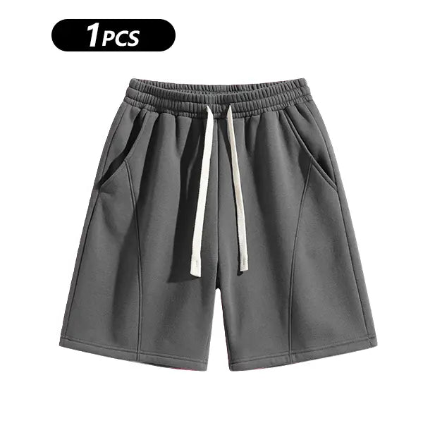Retro Washed Casual Shorts