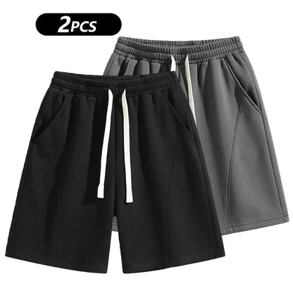 Retro Washed Casual Shorts