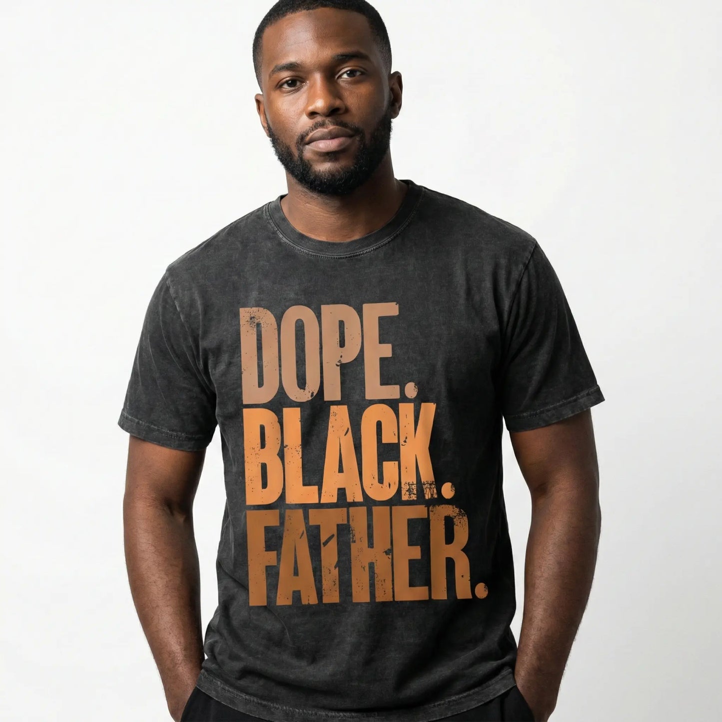 Dope Black Father Graphic Tee