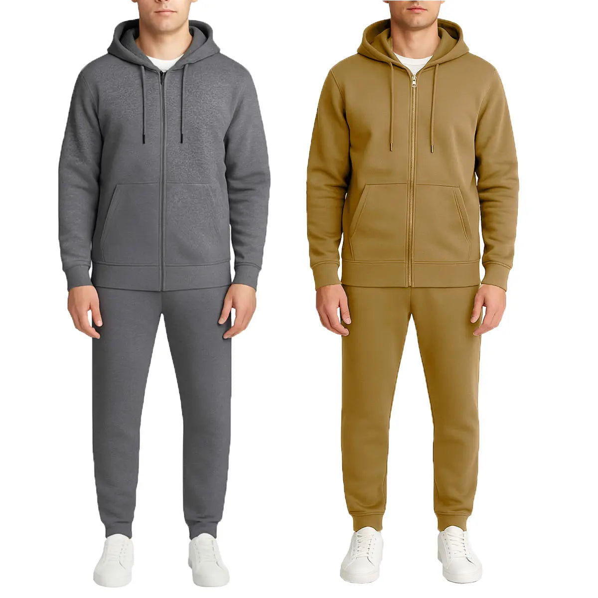 Fleece Zip Hoodie & Jogger Set