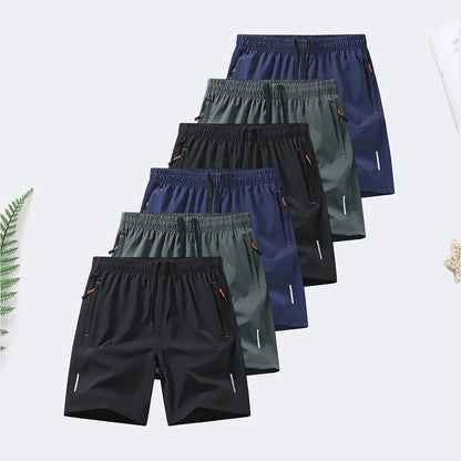 Men's Ice Silk Shorts 6-Pack