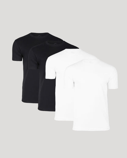 Men's Crew Neck T-Shirts 4-Pack