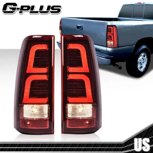 LED Tail Lights for 1999–2006 Chevy Silverado & GMC Sierra – Pair