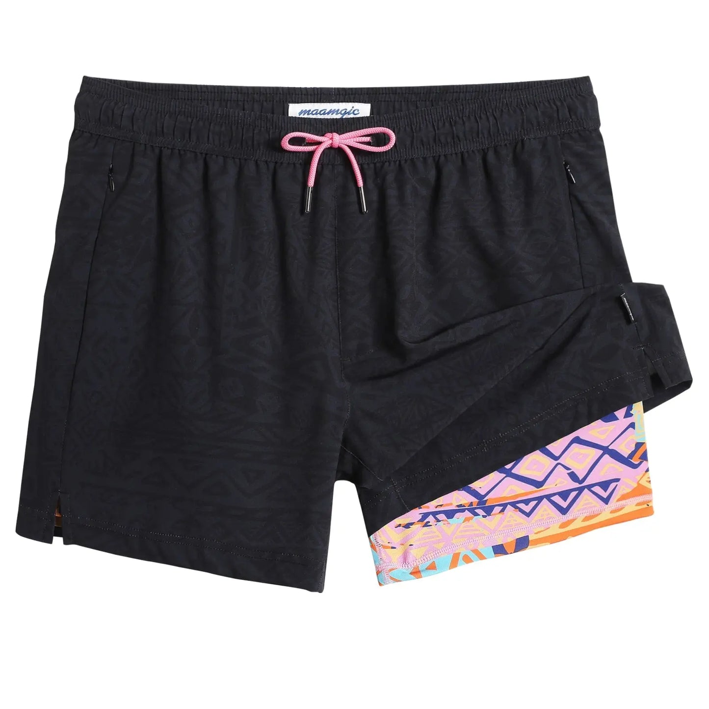 2-in-1 Lined Swim Shorts