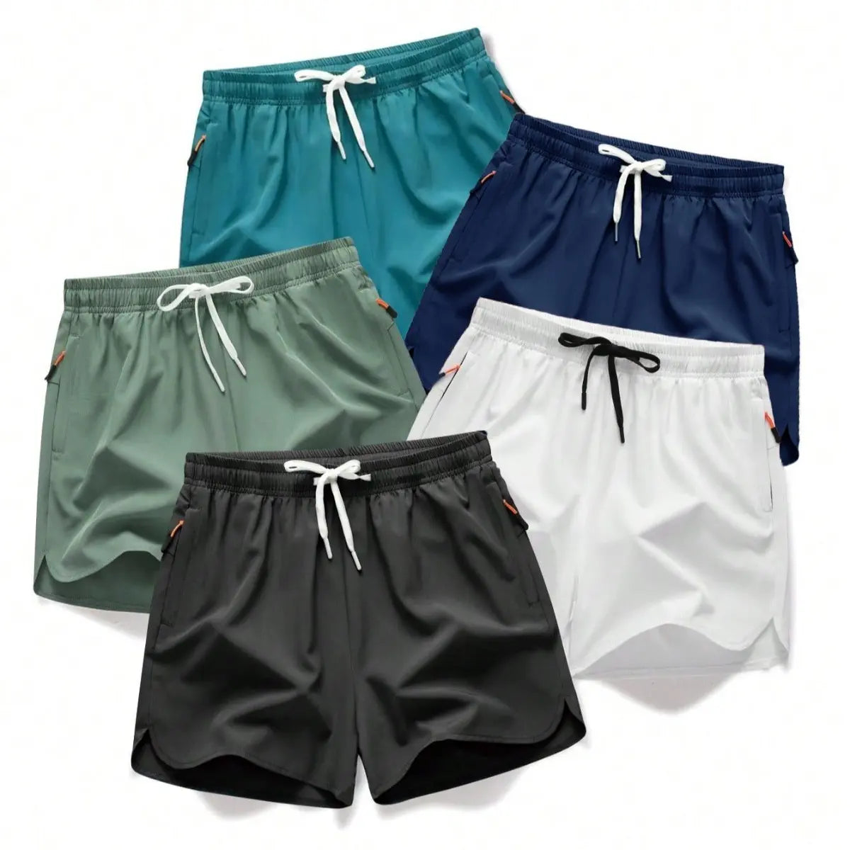 Men's Beach Shorts Pack of 5