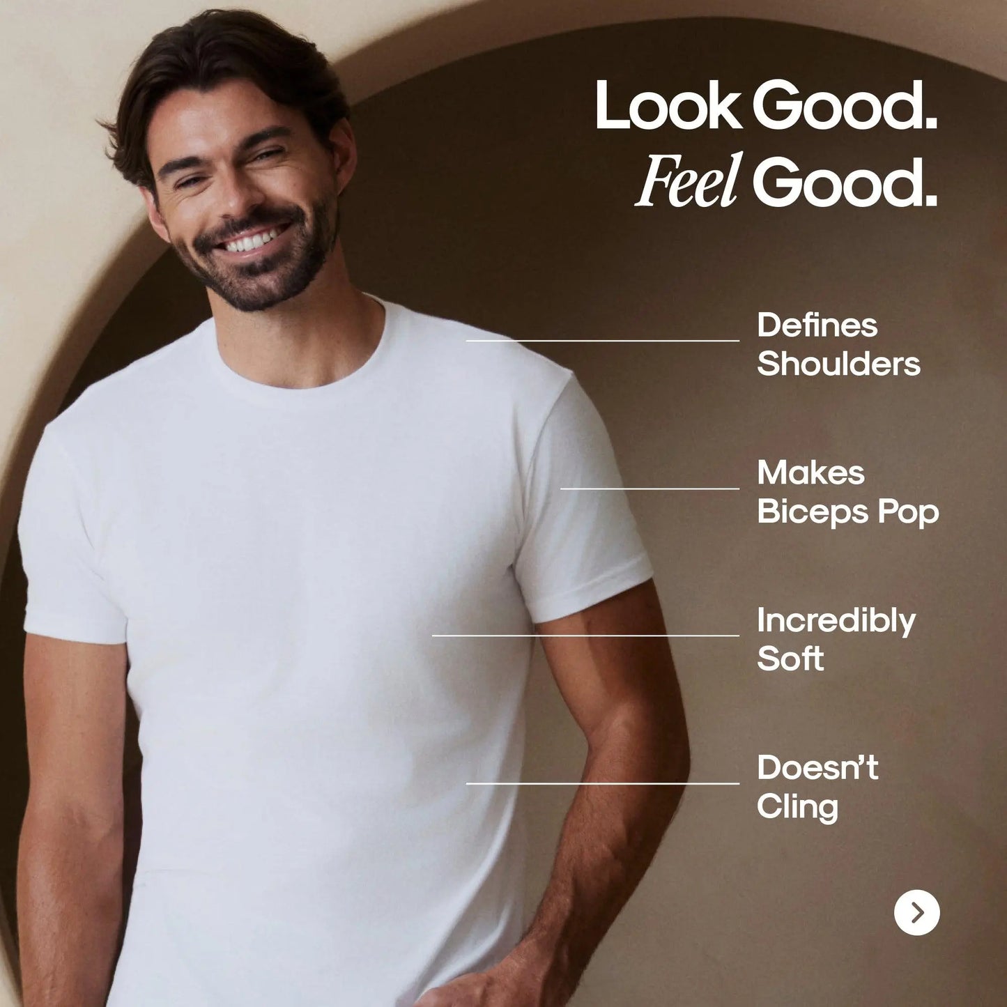Men's Crew Neck T-Shirts 4-Pack
