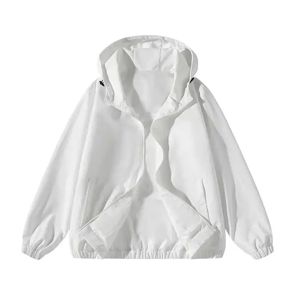 Vintage Washed Zip-Up Streetwear Hoodie