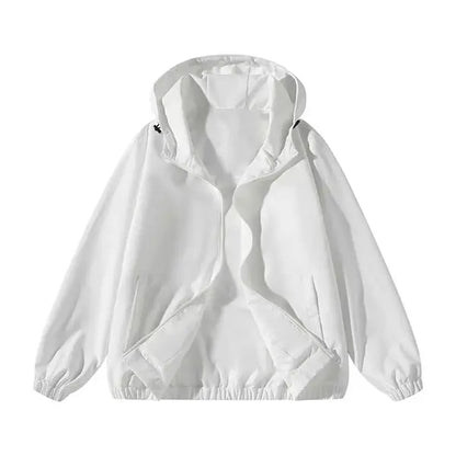 Vintage Washed Zip-Up Streetwear Hoodie