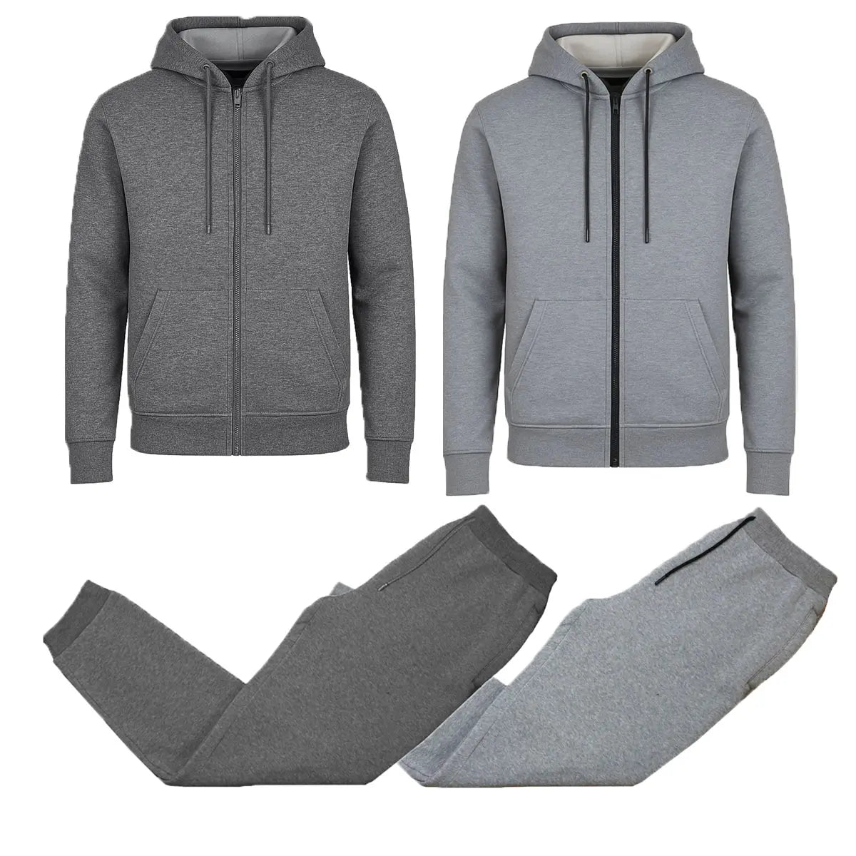 Fleece Zip Hoodie & Jogger Set