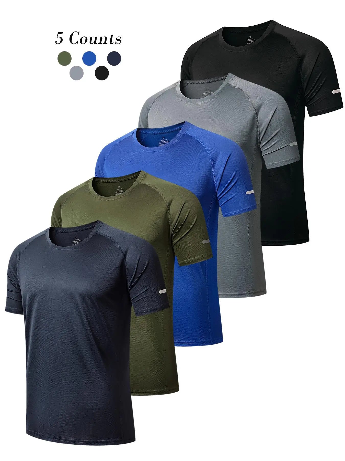 Men's Athletic T-Shirts Multipack