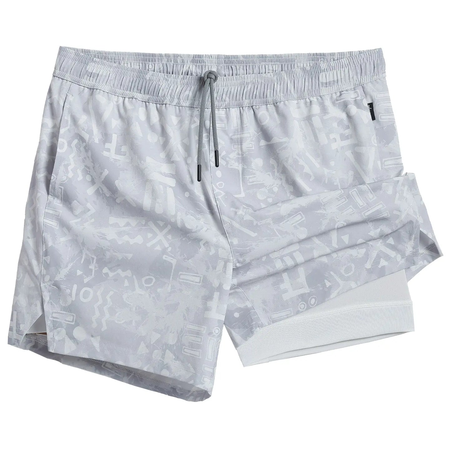 2-in-1 Lined Swim Shorts