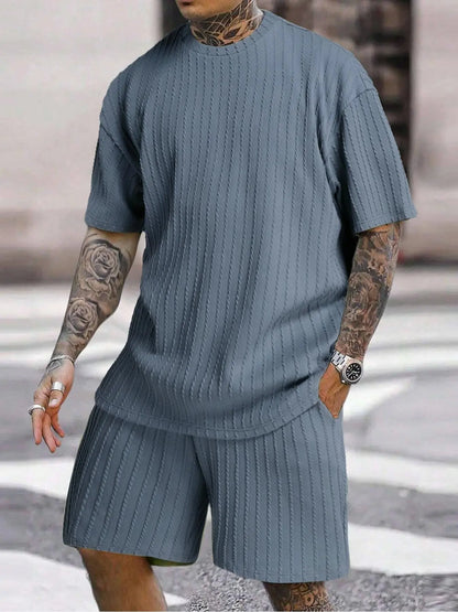 Men's Oversized 2-Piece Summer Set