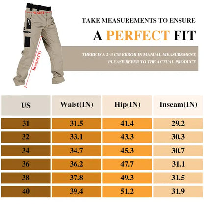 HOMUG Men's Tactical Cargo Pants