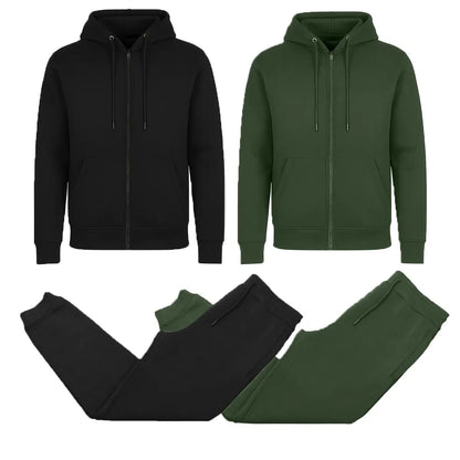 Fleece Zip Hoodie & Jogger Set