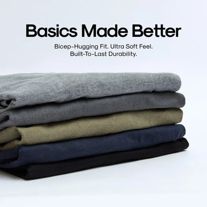 Men's Crew Neck T-Shirts 4-Pack