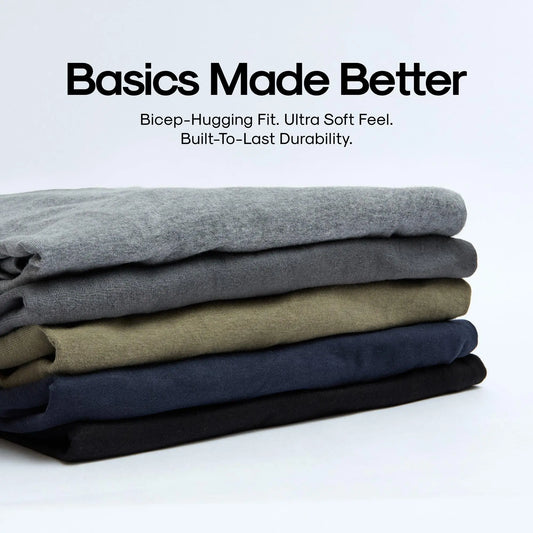 Men's Crew Neck T-Shirts 4-Pack