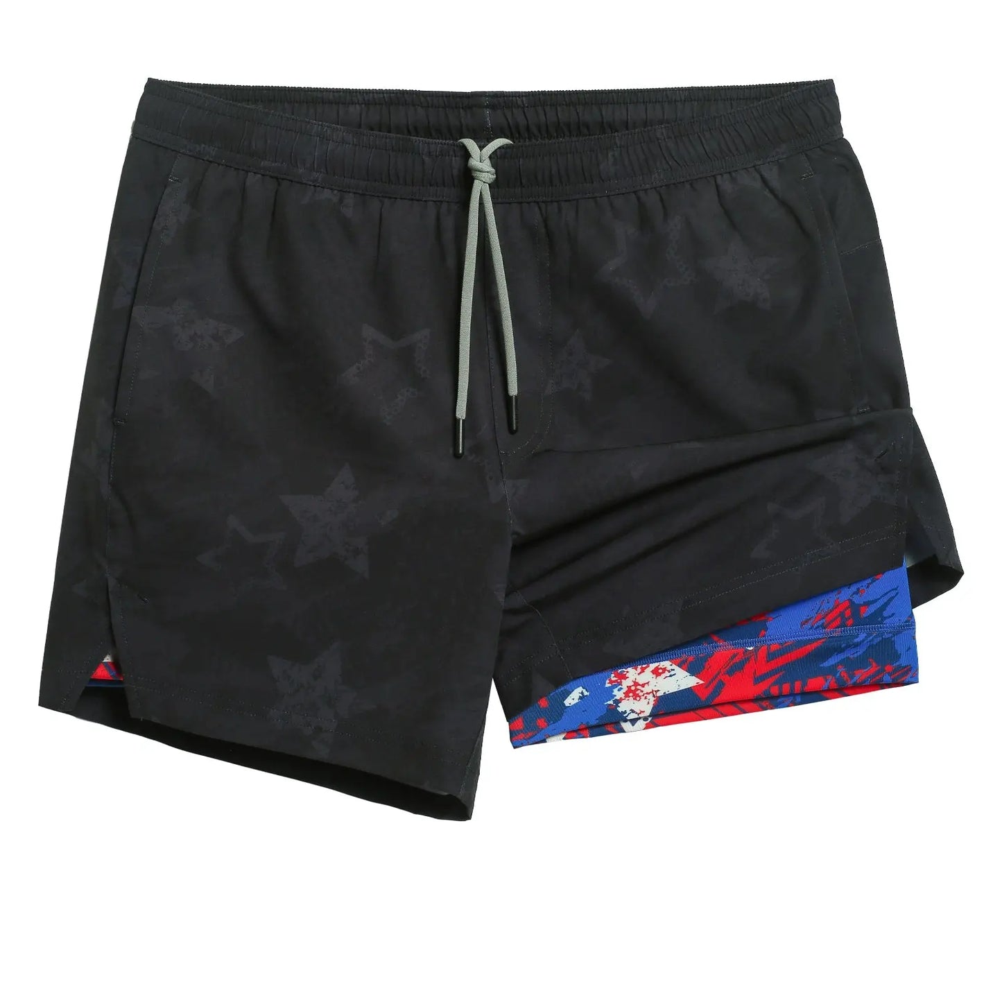 2-in-1 Lined Swim Shorts