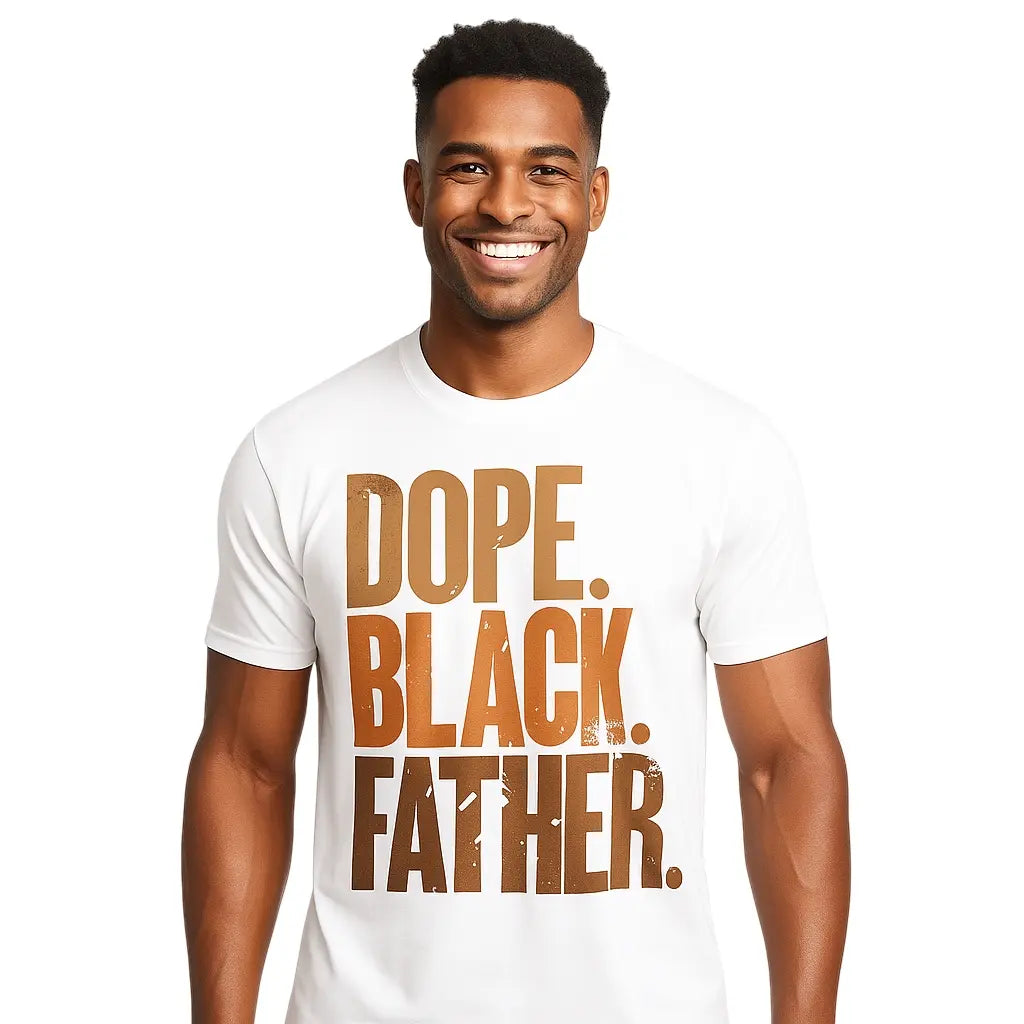 Dope Black Father Graphic Tee