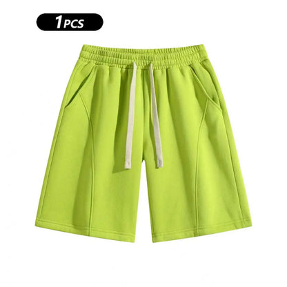 Retro Washed Casual Shorts