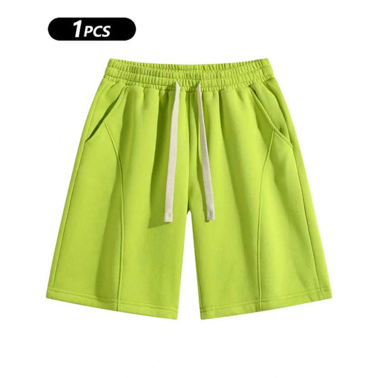 Retro Washed Casual Shorts