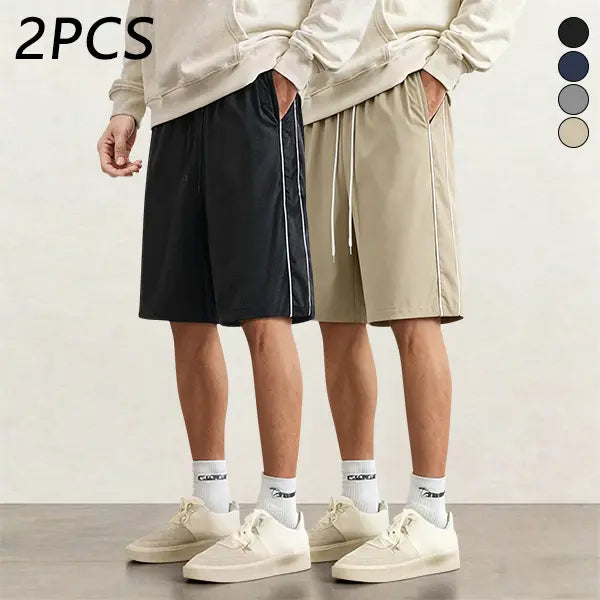 Men's Striped Casual Shorts 3-Pack
